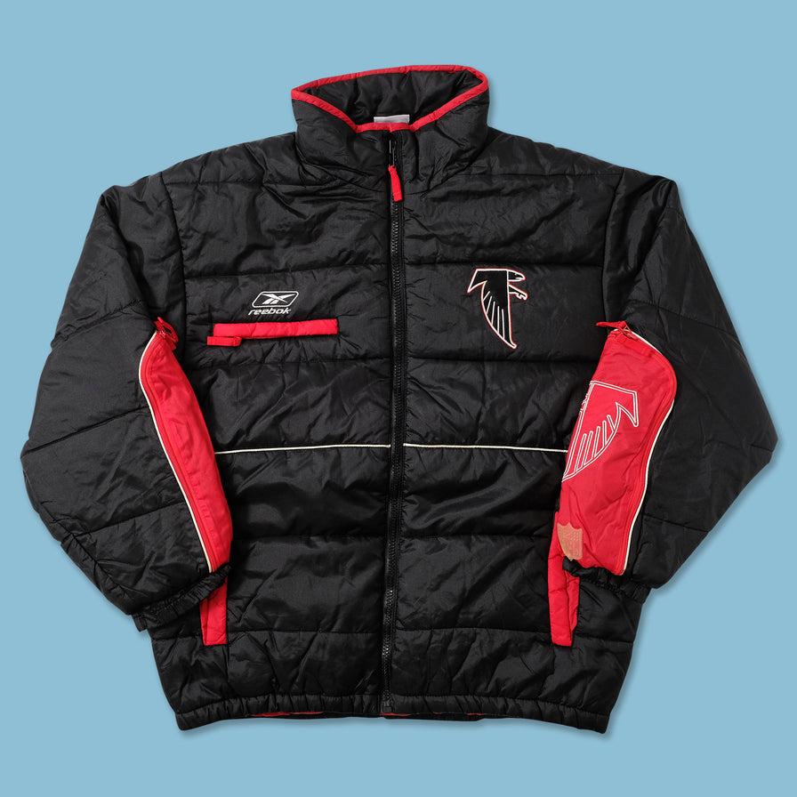 Vintage Reebok Atlanta Falcons Padded Jacket Large 