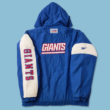 Vintage Reebok New York Giants Padded Jacket XLarge 
