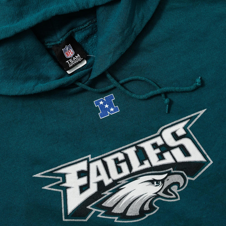 Vintage Philadelphia Eagles Hoody Large 