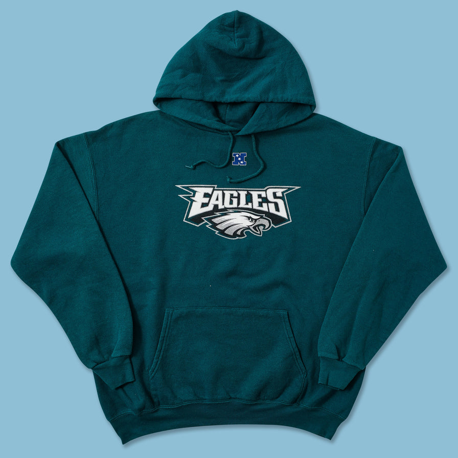 Vintage Philadelphia Eagles Hoody Large 