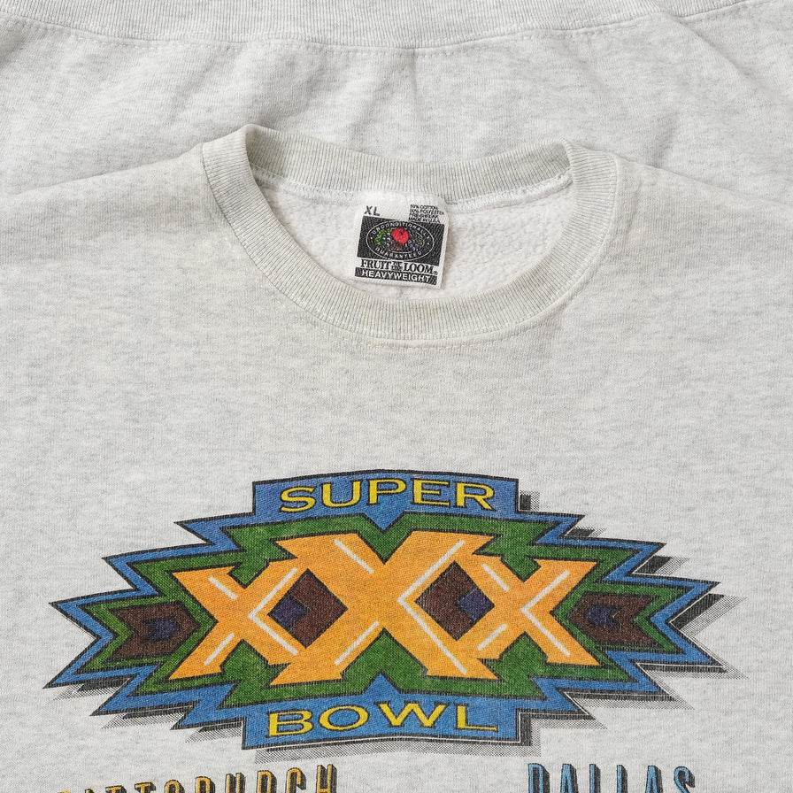 1998 Super Bowl Sweater Large 