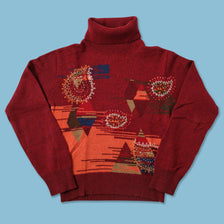 Vintage Women's Malboro Classics Knit Sweater Small 