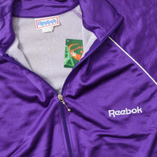 Vintage Women's Reebok Track Jacket Medium 