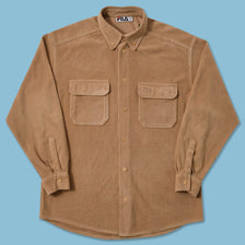 Vintage Fila Fleece Shirt Large 