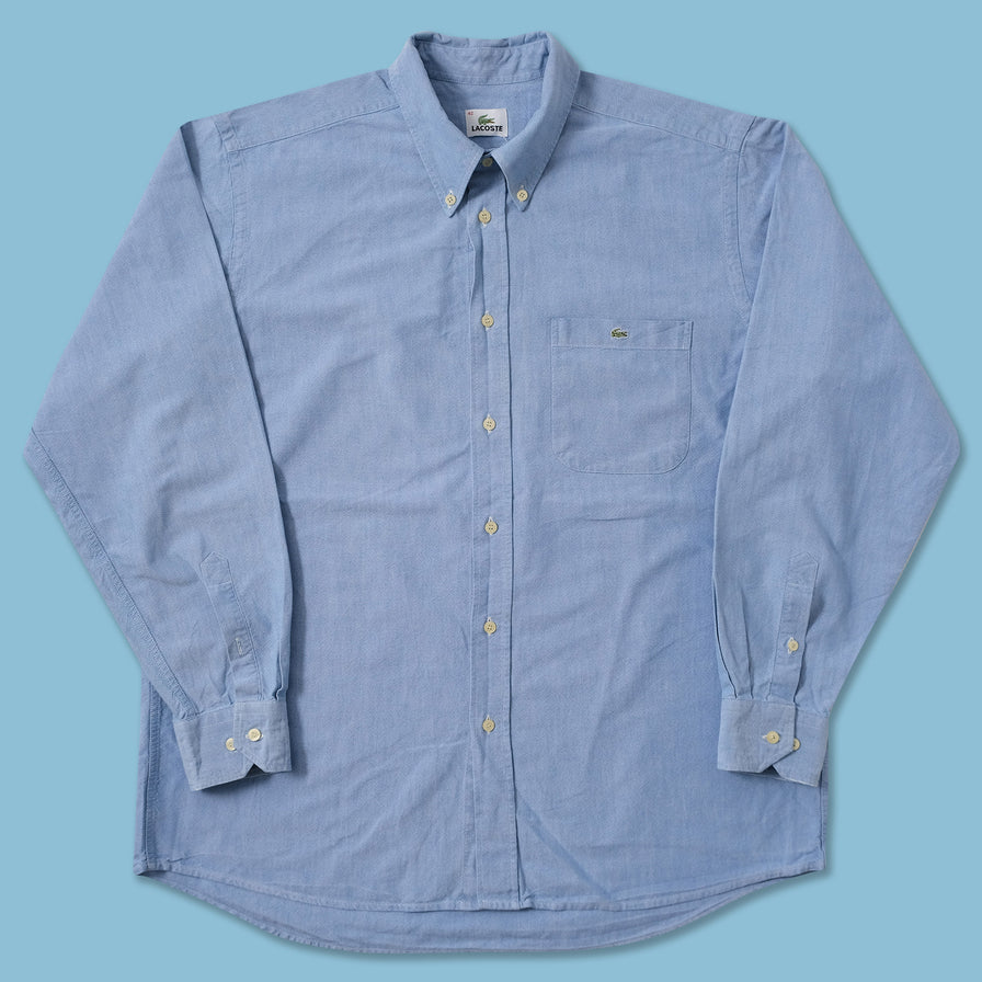 Vintage Lacoste Denim Shirt Large 
