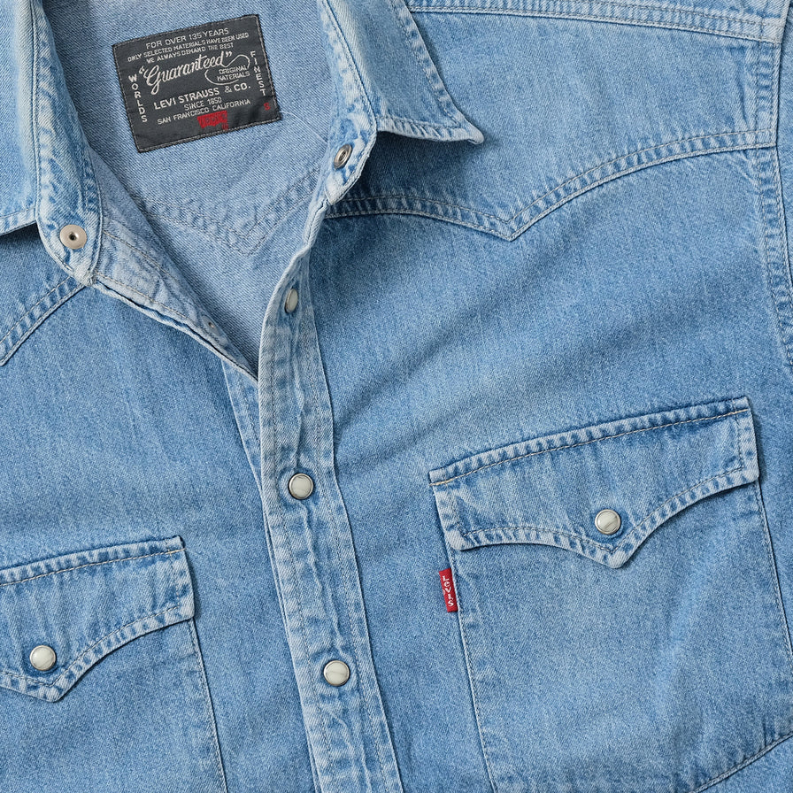 Vintage Levis Denim Shirt Large 