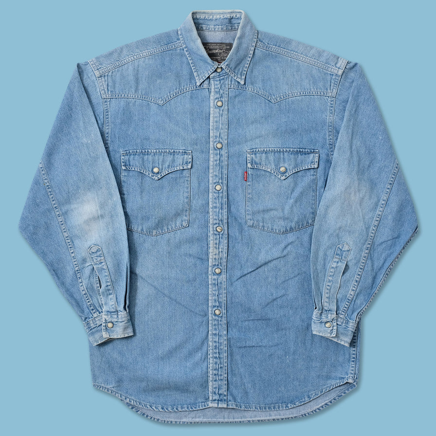 Vintage Levis Denim Shirt Large 