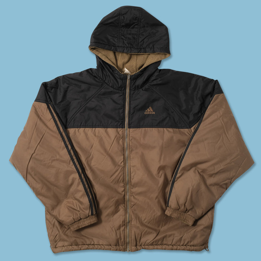 Vintage Adidas Reversible Padded Jacket XLarge 