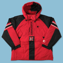 Vintage Starter Nebraska Huskers Anorak Large 