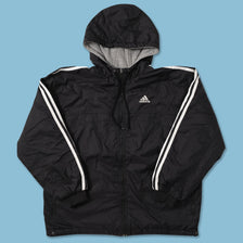 Vintage Adidas Reversible Padded Jacket Medium 