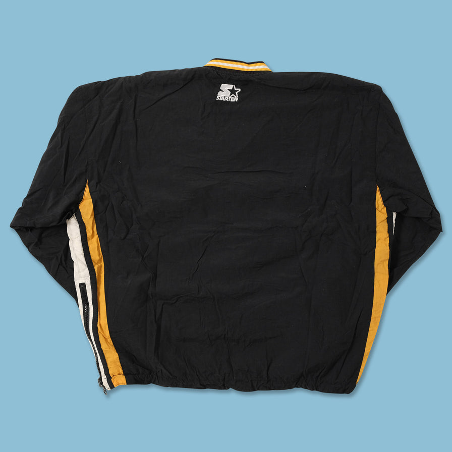 Vintage Starter Pittsburgh Steelers Reversible Windbreaker Medium 