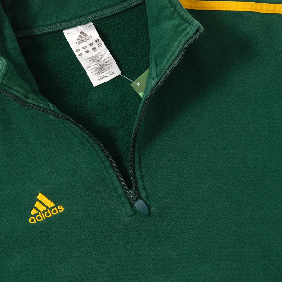 Adidas Q-Zip Sweater Large 
