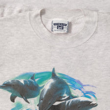 Vintage Sea World Sweater Large 