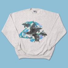 Vintage Sea World Sweater Large 