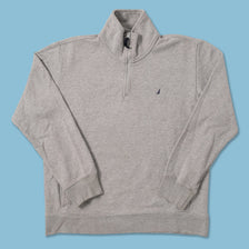 Vintage Nautica Q-Zip Sweater Large 