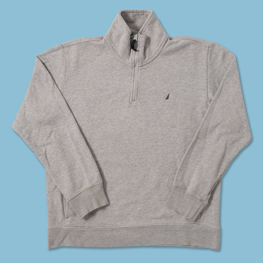 Vintage Nautica Q-Zip Sweater Large 
