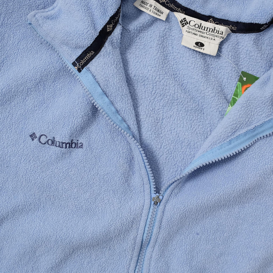 Vintage Women's Columbia Fleece Jacket Large 