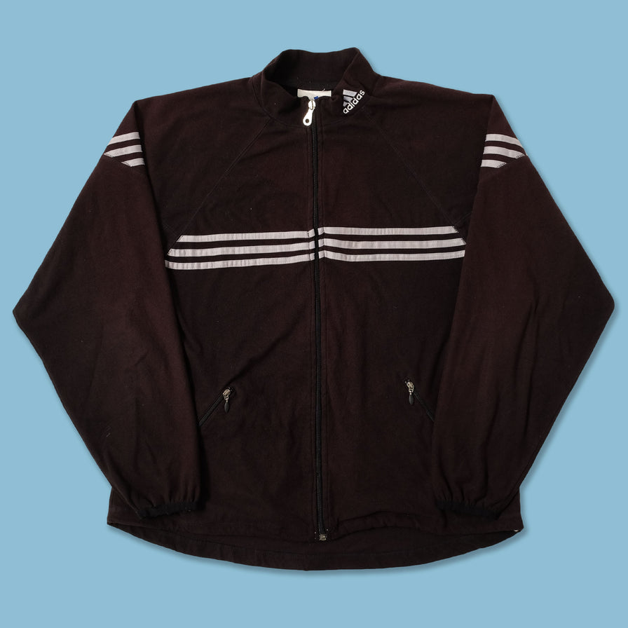 Vintage Adidas Fleece Jacket Large 