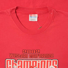 2002 Detroit Red Wings Champions T-Shirt XLarge