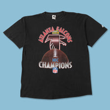 1999 Starter Atlanta Falcons Super Bowl T-Shirt XLarge 