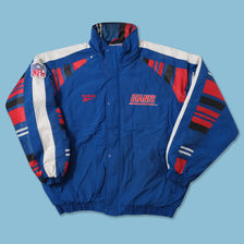 Vintage Reebok New York Giants Padded Jacket XLarge 