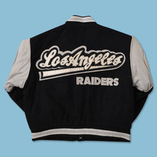 Vintage Los Angeles Raiders College Jacket Medium 