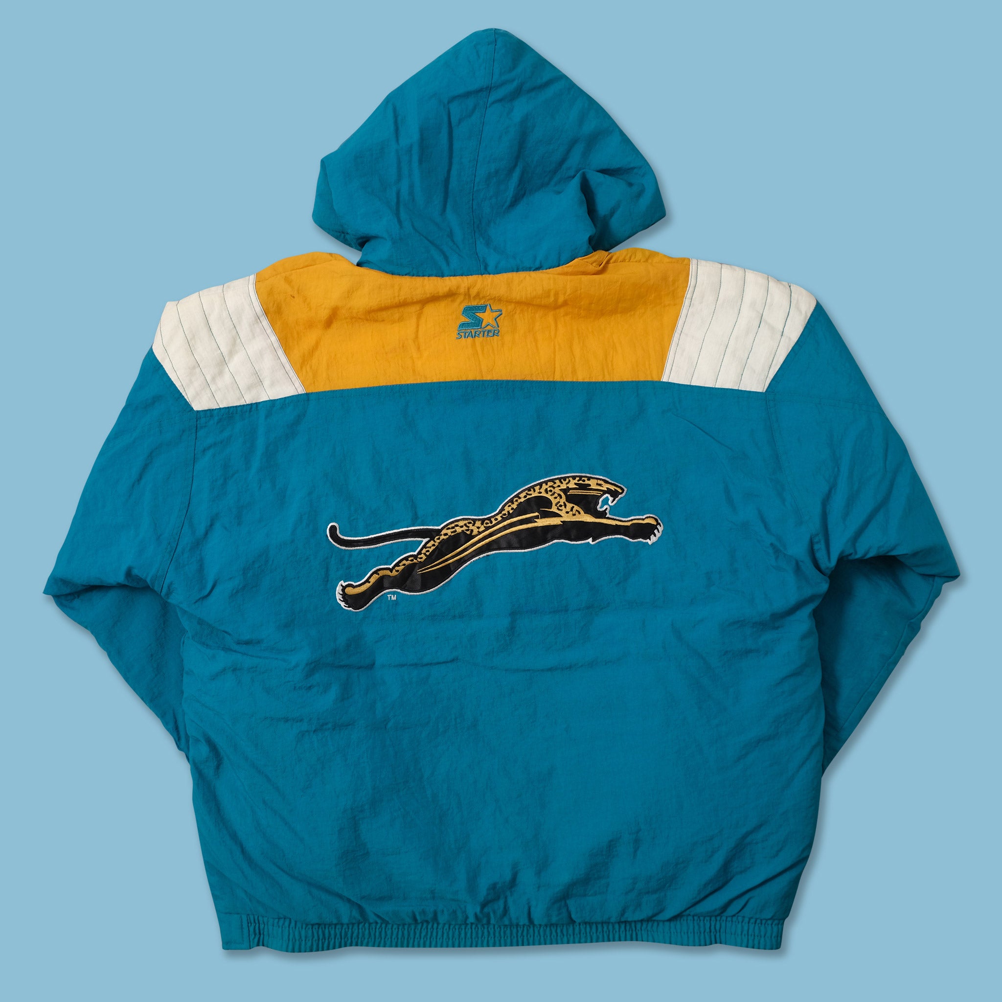 Vintage 90s Starter Jacksonville Jaguars Pullover Jacket 