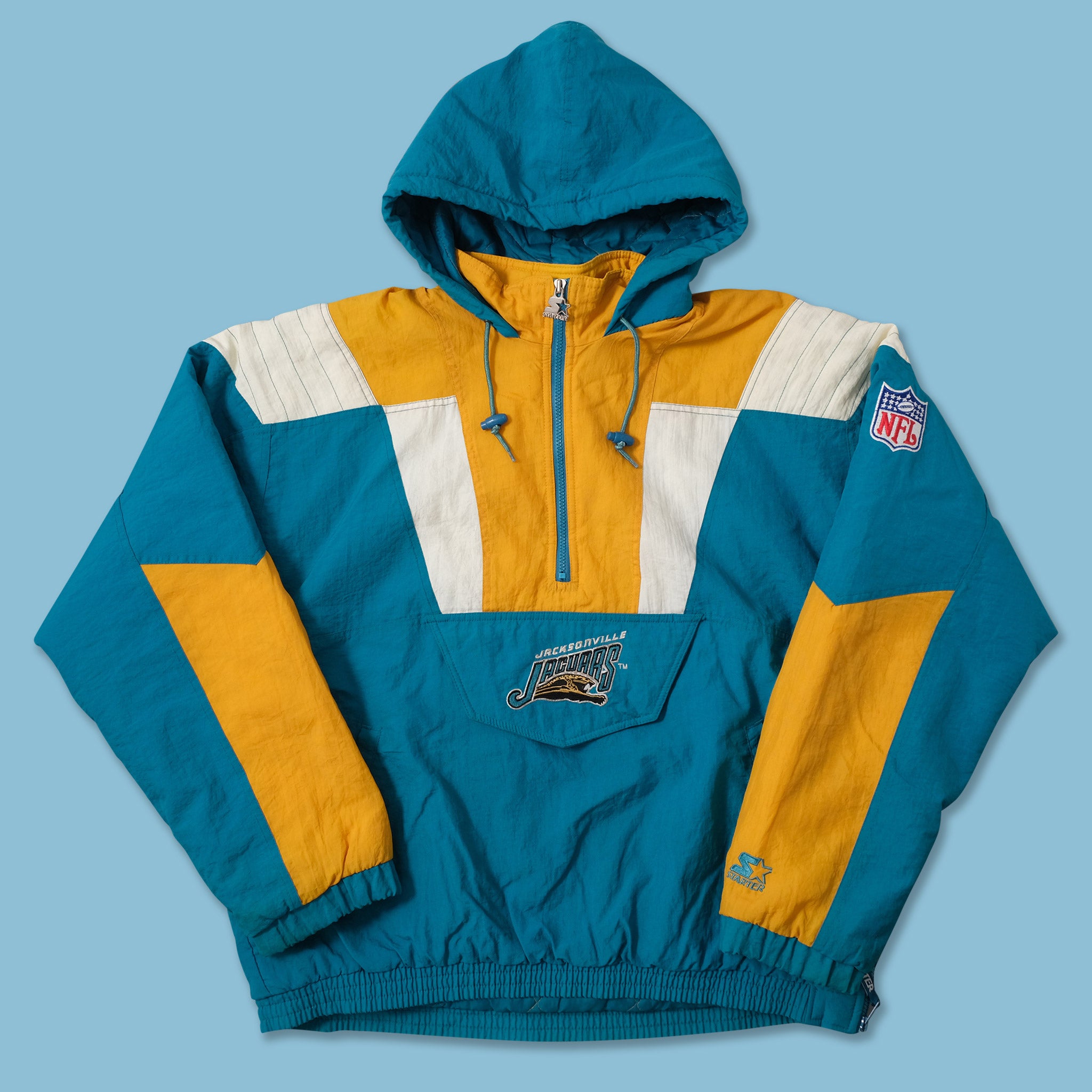 Vintage Starter Jacksonville Jaguars Anorak XLarge | Double Double