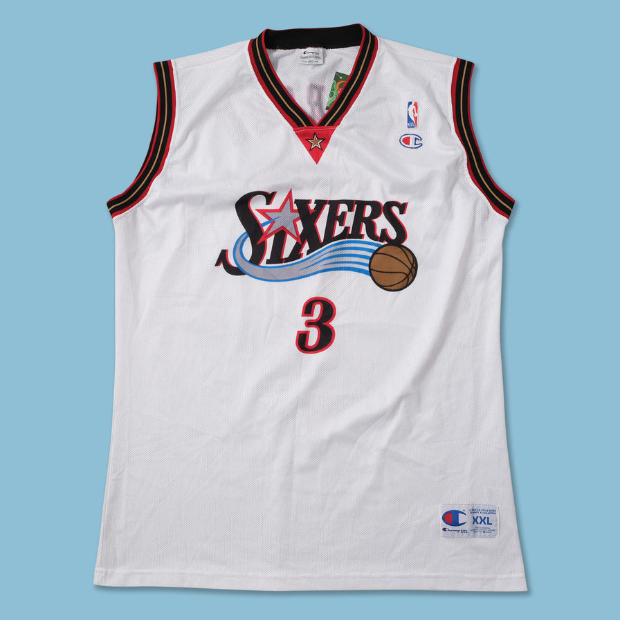 Vintage Champion Philadelphia 76ers Iverson Jersey XXL 