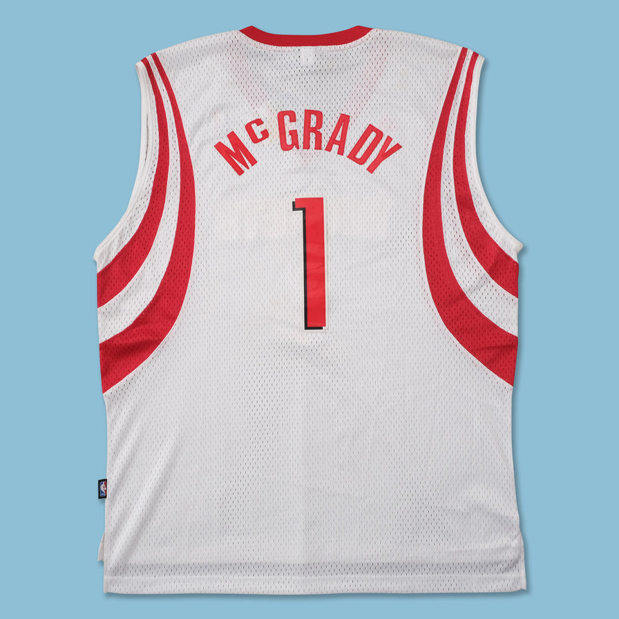 adidas Houston Rockets McGrady Jersey Large 