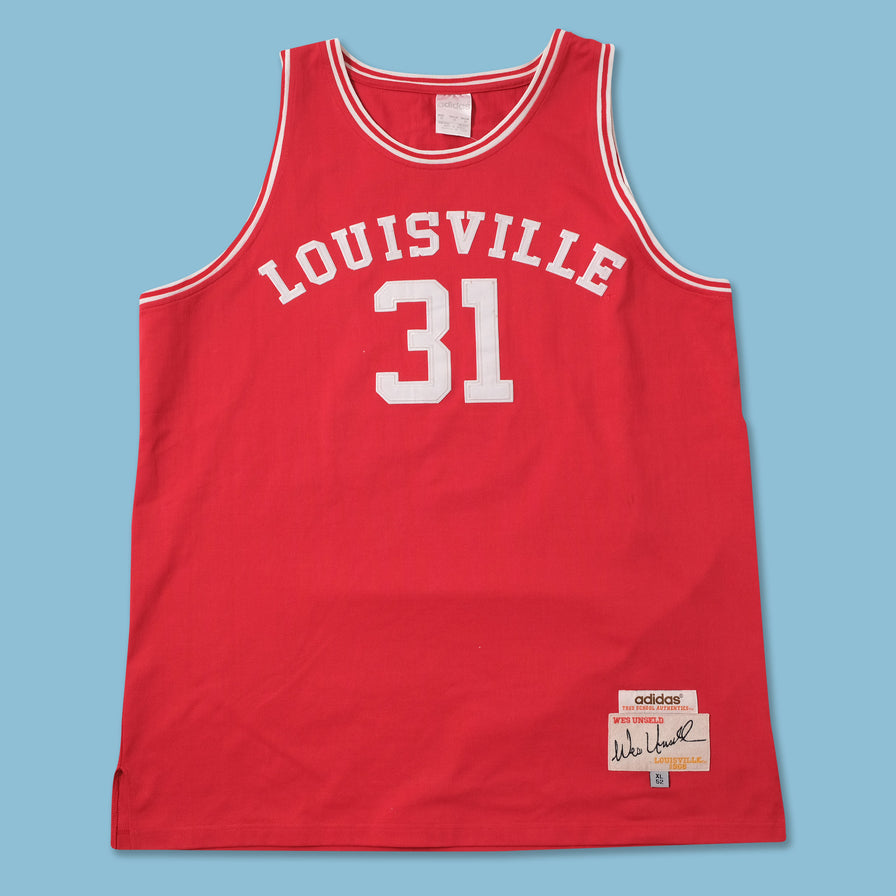 Vintage adidas Louisville Unseld Jersey XXLarge 