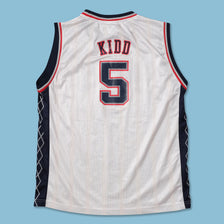 Vintage Reebok New Jersey Nets Kidd Jersey Small 