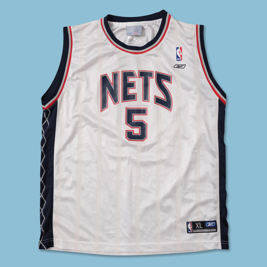 Vintage Reebok New Jersey Nets Kidd Jersey Small 