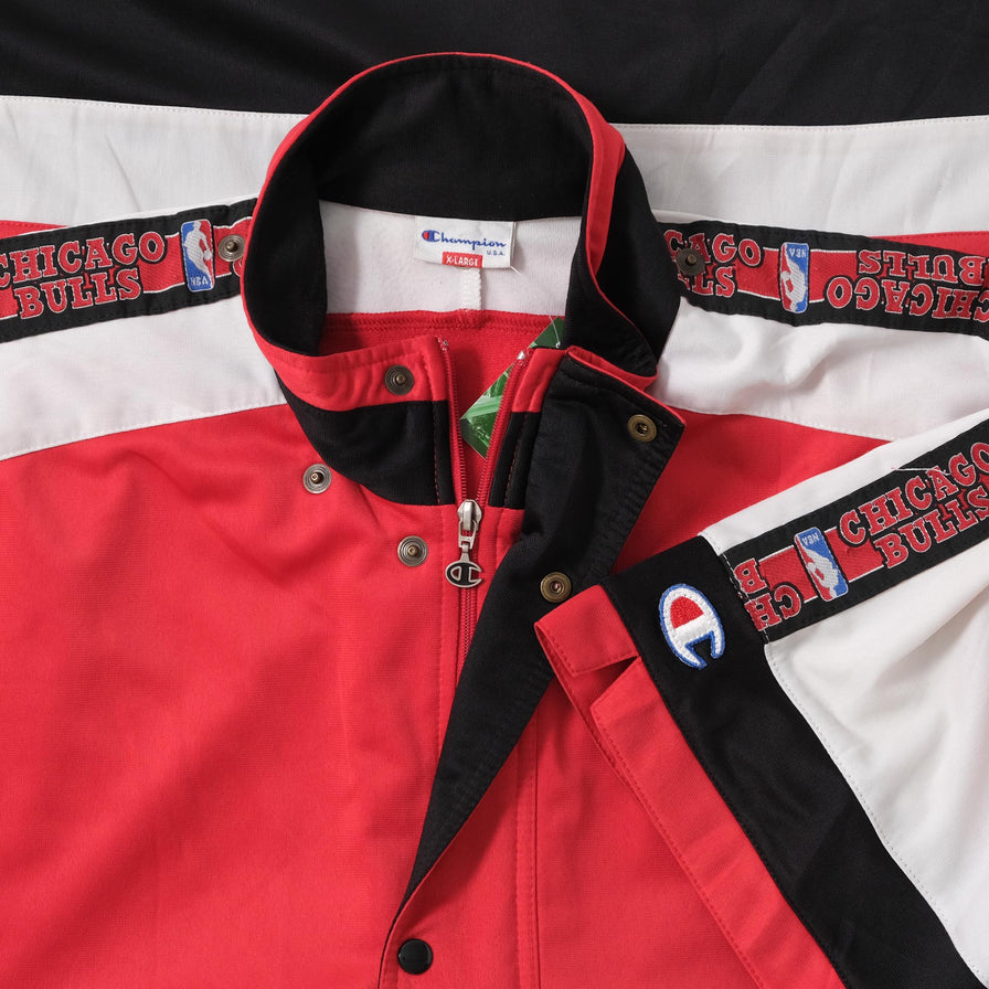 Vintage Champion Chicago Bulls Shooting Shirt Xlarge 