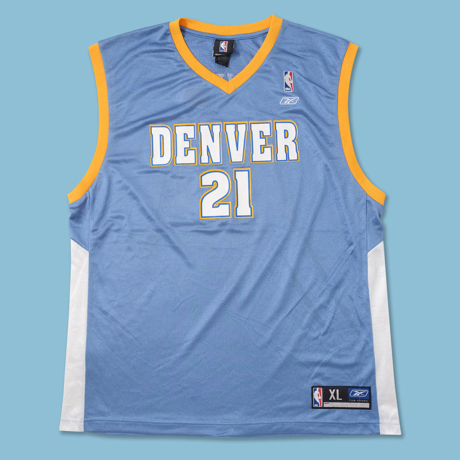 Reebok Denver Nuggets Najera Jersey XLarge 