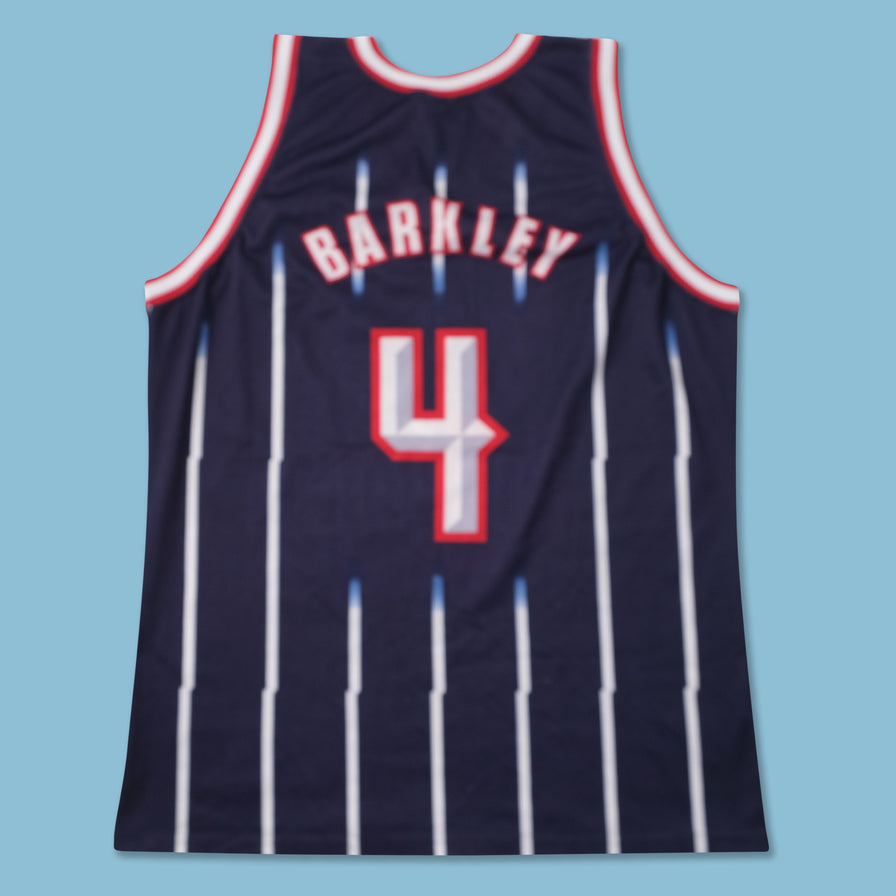 Vintage Champion Houston Rockets Barkley Jersey XLarge 