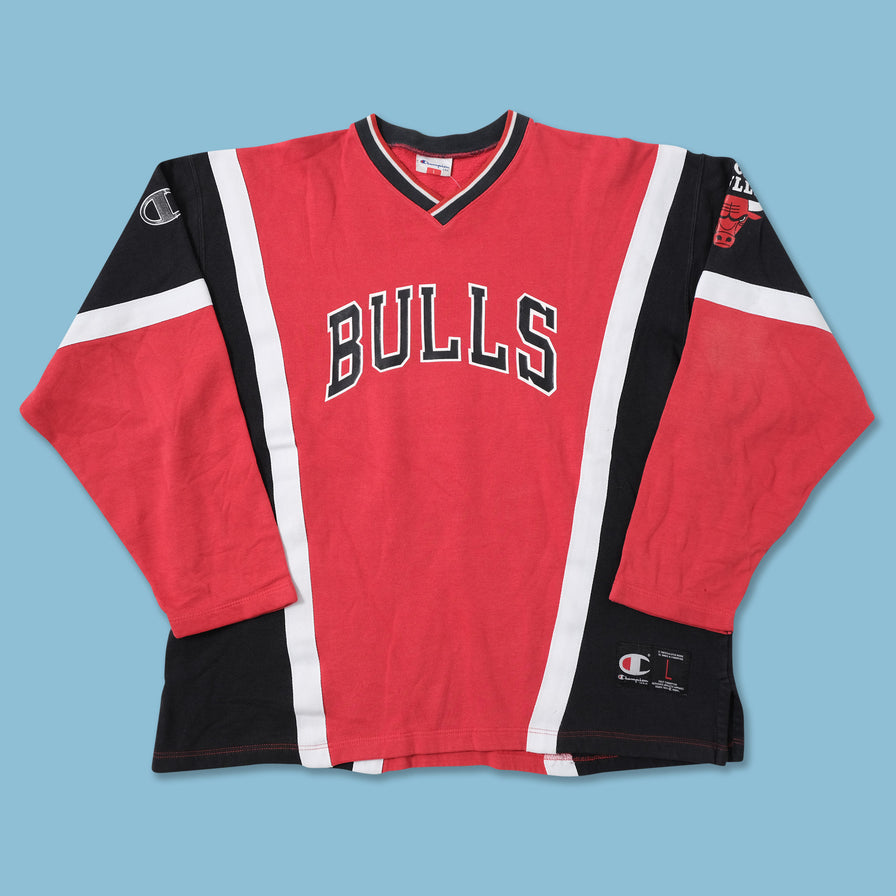 Vintage Champion Chicago Bulls Sweater XLarge 
