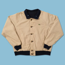Vintage Lacoste Reversible College Jacket Medium 