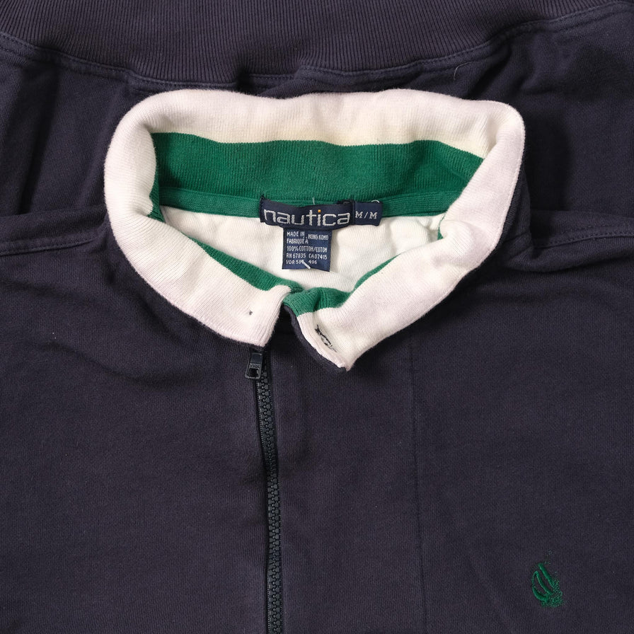 Vintage Nautica Q-Zip Sweater Large 