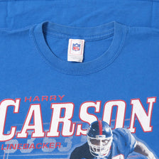 Vintage NY Giants Harry Carson T-Shirt Large 