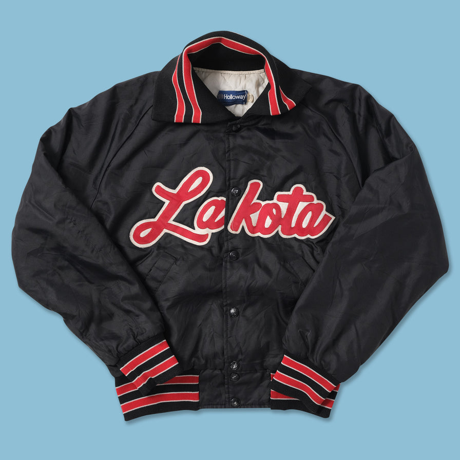 Vintage Women's Lakota Padded College Jacket Small 
