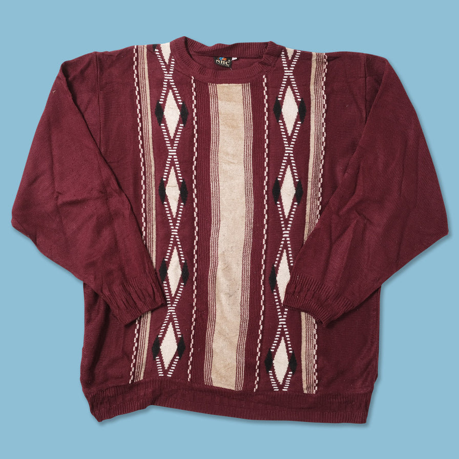 Vintage Knit Sweater XLarge 