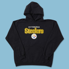 Vintage Pittsburgh Steelers Hoody Medium 