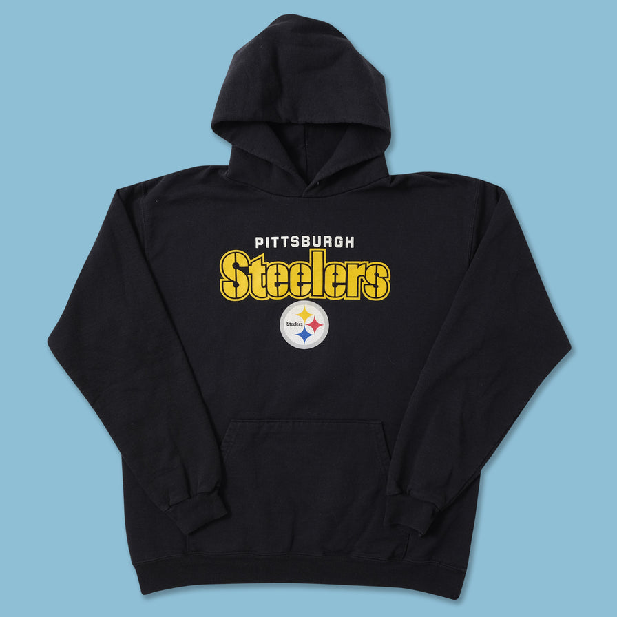 Vintage Pittsburgh Steelers Hoody Medium 