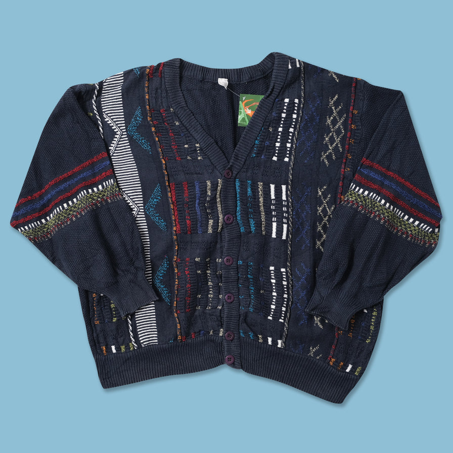 Vintage Knit Cardigan Large 