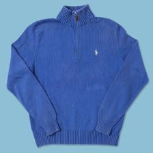 Women's Polo Ralph Lauren Q-Zip Knit Sweater Small 