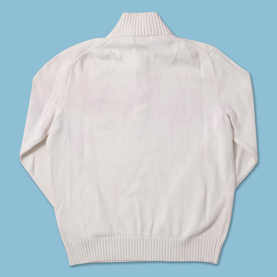 Women's Polo Ralph Lauren Q-Zip Knit Sweater Medium 