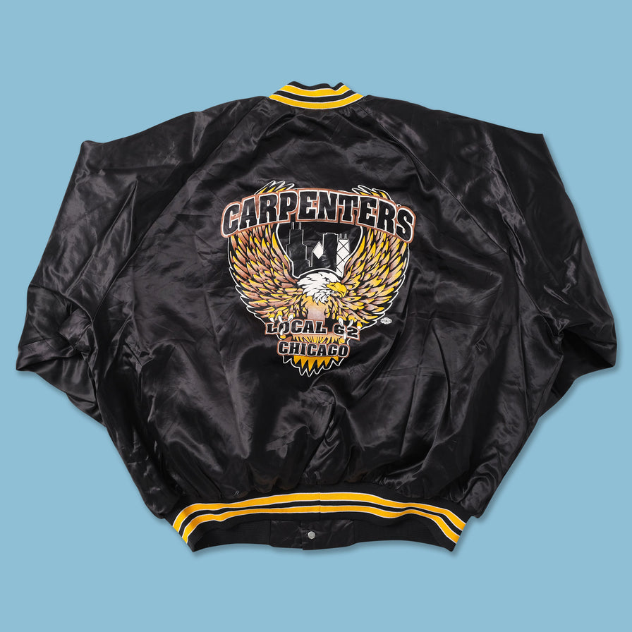 Vintage Carpenters Padded College Jacket XLarge 