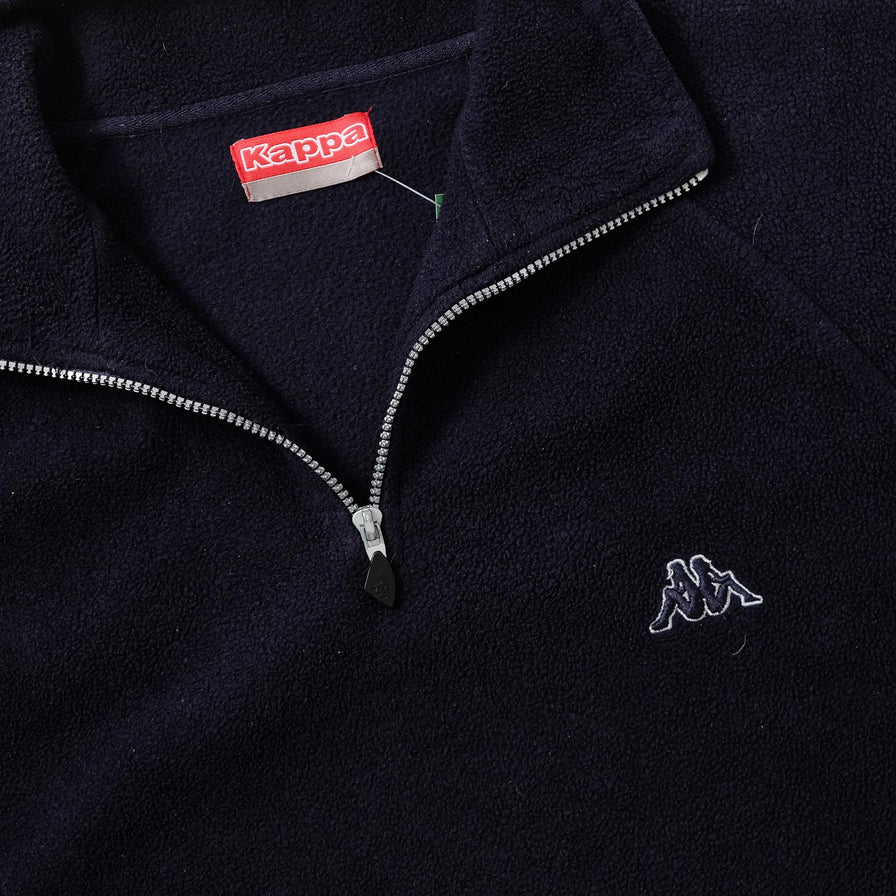 Vintage Kappa Q-Zip Fleece Large 