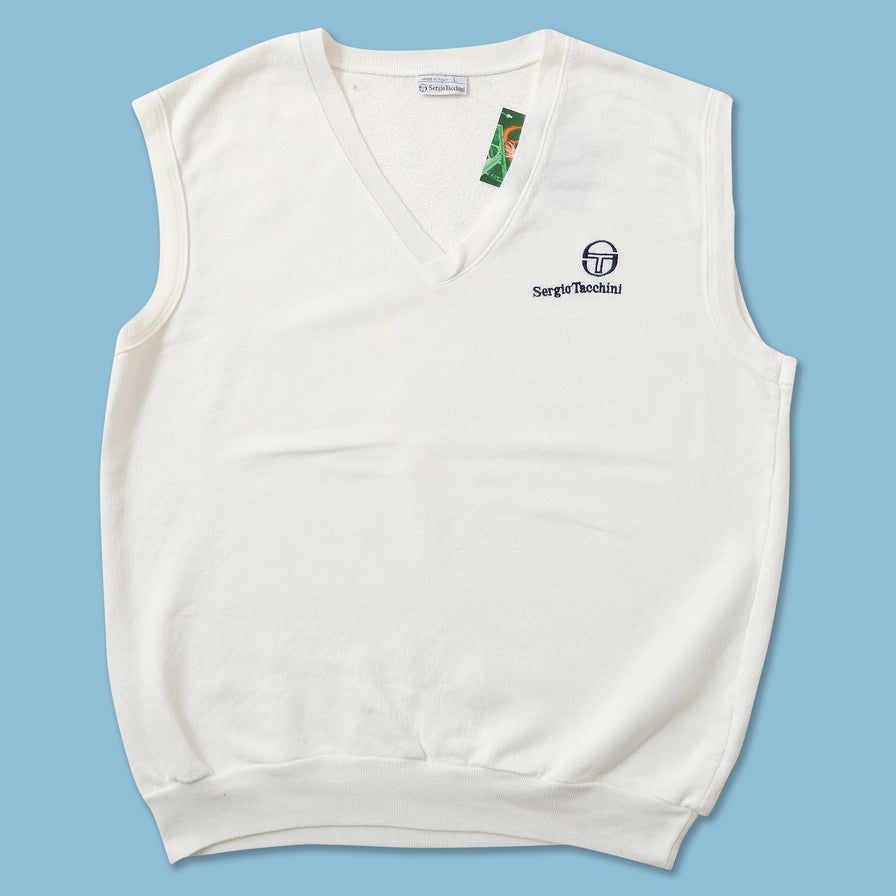 Vintage Sergio Tacchini Sweater Vest Medium 